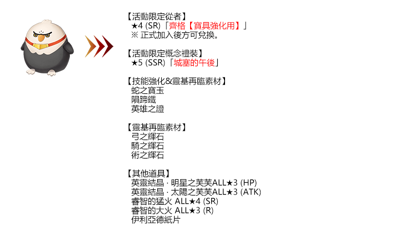 情報 復刻版 Apocrypha Inheritance Of Glory Triumphal Fate Grand Order 哈啦板 巴哈姆特